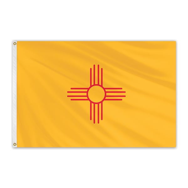 New Mexico Outdoor Nylon Flag 12"x18"